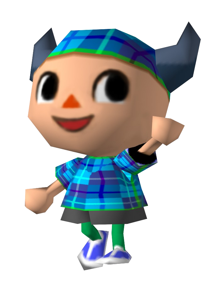 The male villager from Animal Crossing: Population Growing.